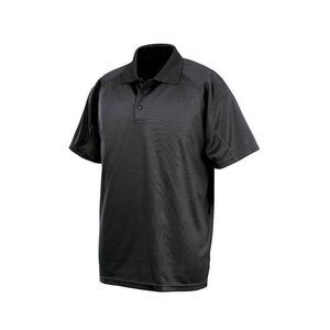 Spiro Womens/Ladies Performance Aircool Polo Shirt / Black